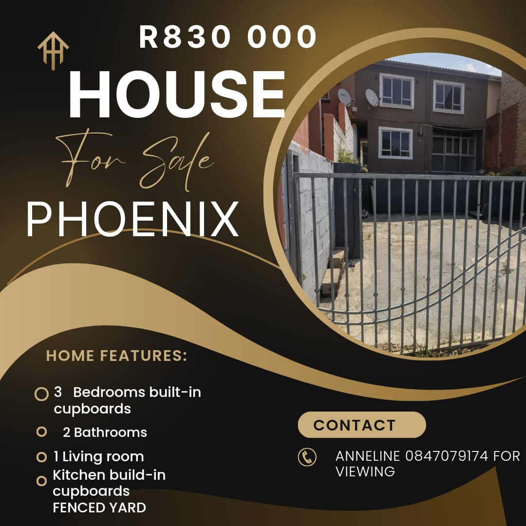 3 Bed House For Sale In Westham/Hexham, Phoenix in Phoenix